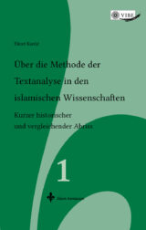 Über die Methode der Textanalyse in den islamischen Wissenschaften